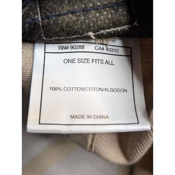 Vintage Adidas Khaki Black Adjustable Strapback Embroidered Logo Baseball Cap - Picture 9 of 10